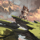 Illustration for article titled Concept Art Writing Prompt: The House on Crab Legs